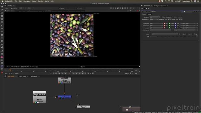Let’s start in NUKE 12.2 - 02 Making your first compositing in NUKE смотреть онлайн