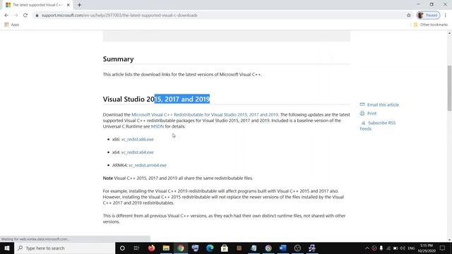Fix Watch Dogs Legion VCRUNTIME140.dll, MSVCP140.dll Not Found and 0xc000007b Error смотреть онлайн