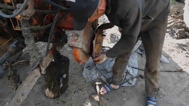 Ремонт задней бортовой Т25!