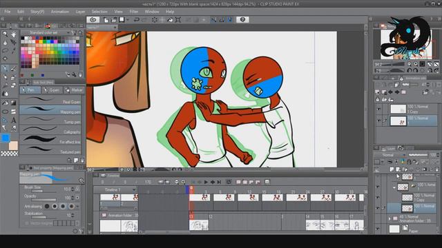 Speedpaint Animation| CountryHumans [ Lost CountryHumans ]