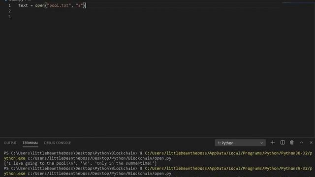Save and Load in Python With the Open Function смотреть онлайн