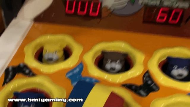 Mr. Wolf Pounder Whacker Hammer Ticket Redemption Game - BMI Gaming - Coast To Coast смотреть онлайн
