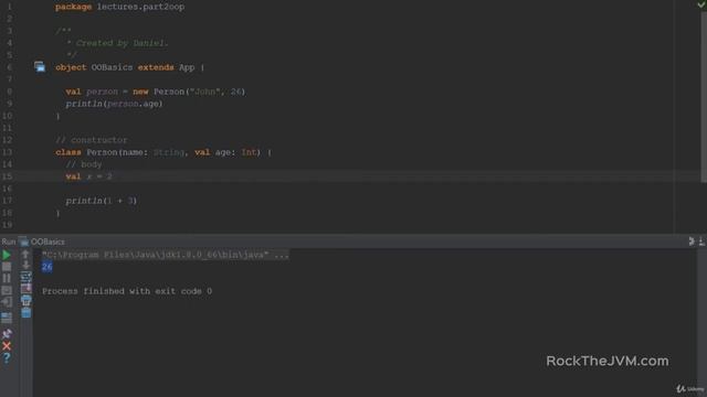 Object Oriented Basics #1.3 Scala functioning and programming for beginners смотреть онлайн