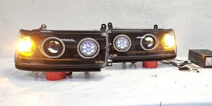Toyota Land Cruiser 80 тюнинг фары модернизация