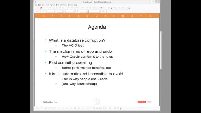 Oracle Instance Recovery Tutorial - Module 2 - Tutorial Agenda смотреть онлайн