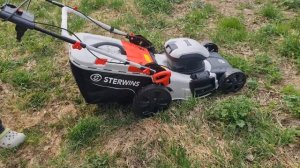 ОБЗОР Газонокосилки Sterwins ELM2-46SP.4, 1800Вт РАСПАКОВКА ТЕСТ
