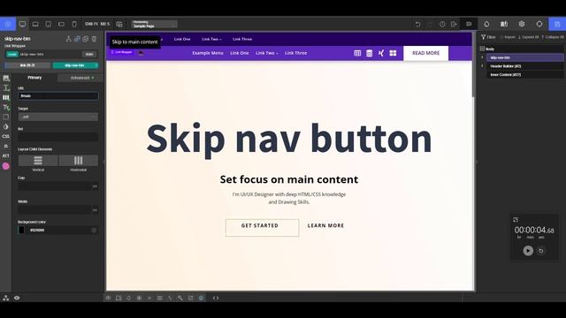 How to add a skip navigation link to your website смотреть онлайн