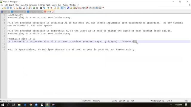 ArrayList смотреть онлайн