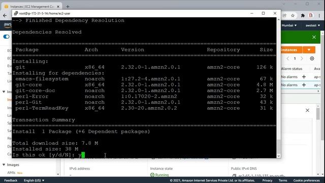Installing git software on EC2 Instance (Hindi) смотреть онлайн