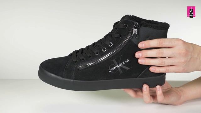 Видеообзор I Мужские кеды CALVIN KLEIN JEANS VULCANIZED MID LACEUP WARM 2673344 смотреть онлайн