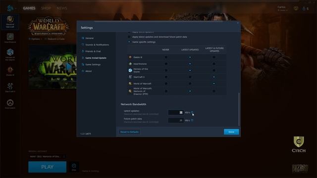 Battle.net [Updater Stuck at 0 B/s] (Possible FIX) смотреть онлайн