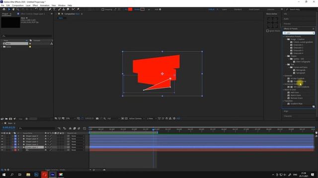 Делаем анимацию ленточки в After Effects | Ribbons Animation смотреть онлайн