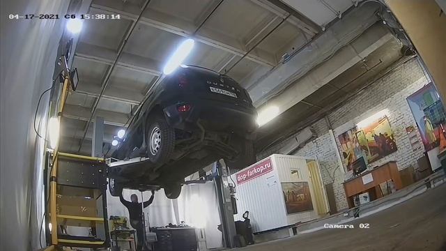 Установка защиты на Renault Duster 2019 год. MOTODOR, арт. 01732, 01737, 71701, 01735 смотреть онлайн