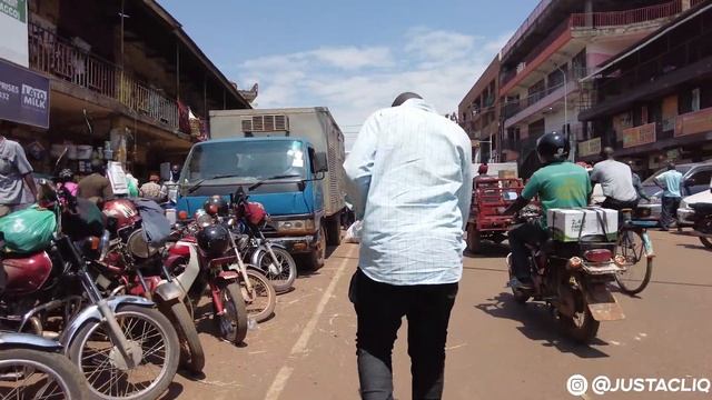 4K Kampala City- Downtown Streets, Daily Life Walking Tour Uganda Africa walk videos смотреть онлайн