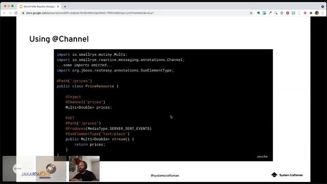 MicroProfile Reactive Messaging with Quarkus and Apache Kafka | JakartaOne Livestream Turkish 2021 смотреть онлайн
