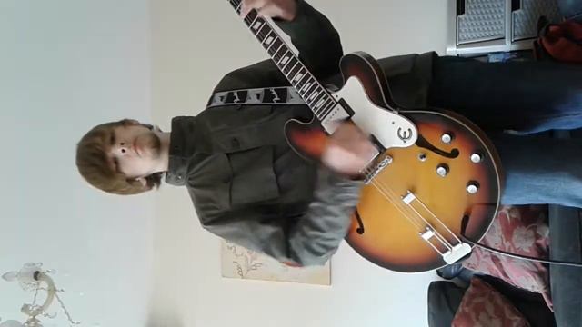 Can't you hear me Knockin guitar cover смотреть онлайн