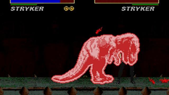 Mortal Kombat 3 - SNES - Stryker - Animality смотреть онлайн