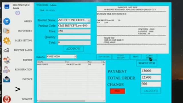 ORDERING SYSTEM using vb.net смотреть онлайн
