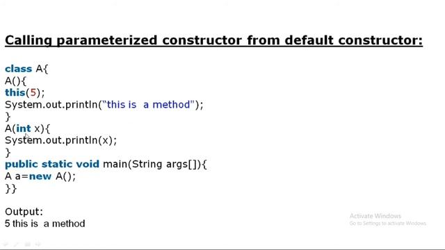 what is this keyword in java in hindi | constructor chaining in java | this keyword with example смотреть онлайн