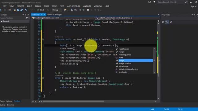 [C# & SQL] - Lưu hình ảnh смотреть онлайн