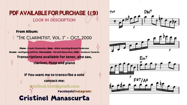 Paquito D'Rivera - Brussels in the Rain (transcription) смотреть онлайн