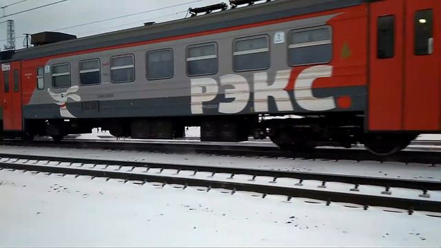 Электропоезд-экспресс ЭД4М-0387 "ЭКО-Федор Чижов". смотреть онлайн