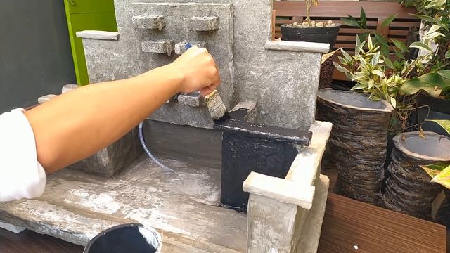Build Mini Garden Waterfall Aquarium - CREATIVE IDEAS WITH CEMENT AND STYROFOAM VERY EASY смотреть онлайн
