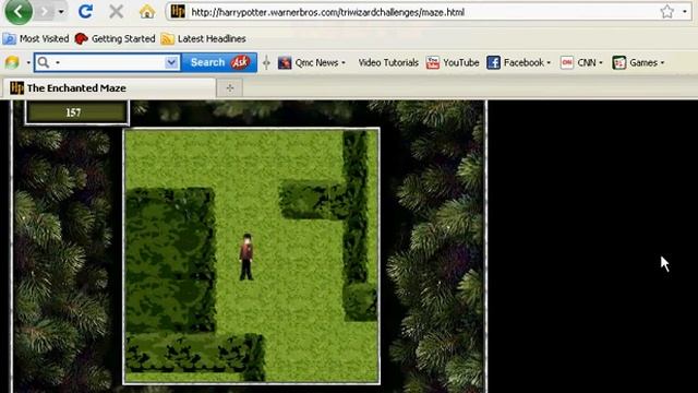 Harry Potter Online Game - Triwizard challenge: The Enchated Maze смотреть онлайн