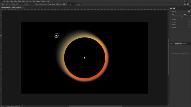 Gradient Blur Effect Tutorial in Adobe Photoshop смотреть онлайн