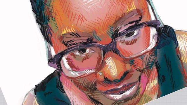 Creating a Portrait Drawing in Procreate (Chill-No talking) ?✍️ смотреть онлайн