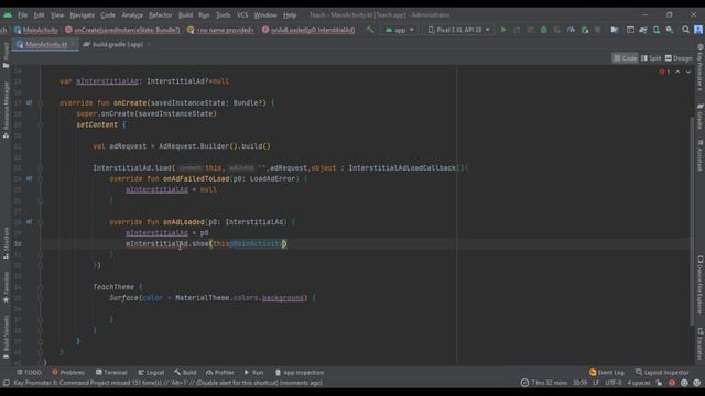 AdMob in Jetpack Compose (Banner and Interstitial) смотреть онлайн