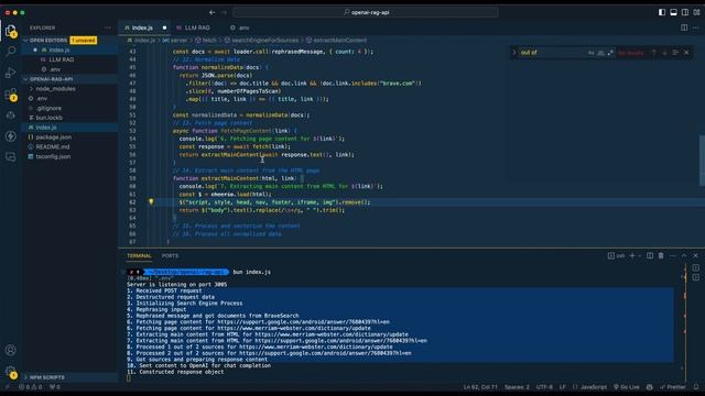 Build a RAG LLM Web Scraping API with BUN.js in 11 Minutes смотреть онлайн