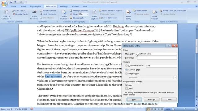 How to Create an Index in Word смотреть онлайн