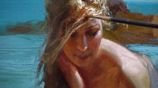 The Mermaid Oil On Canvas Painting By Vladimir Volegov