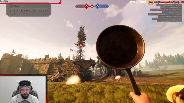 Бородатая морда с топором! Mordhau смотреть онлайн