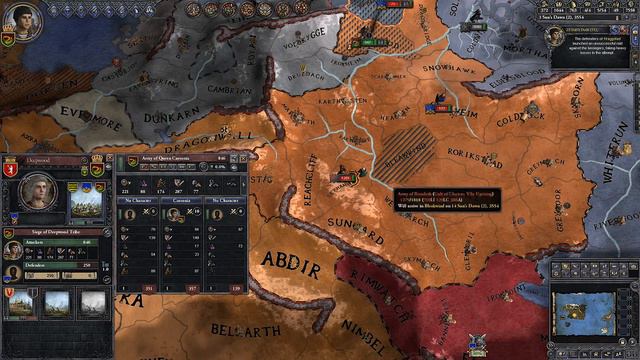 Crusader Kings 2 ~ Elder Kings Mod: The Quest to unite Skyrim Part 12, Fall of a Dynasty смотреть онлайн