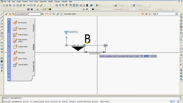Create level symbol dynamic block autocad type 1 смотреть онлайн