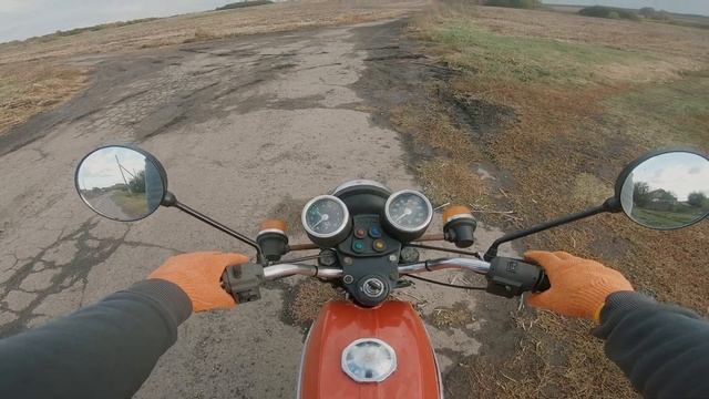 Сколько проедет ЯВА НА 1л БЕНЗИНА? // Расход топлива JAWA 634 350 смотреть онлайн