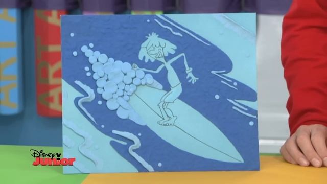 Art Attack - 'Surfs Up!' - Colour With Modelling Clay! смотреть онлайн
