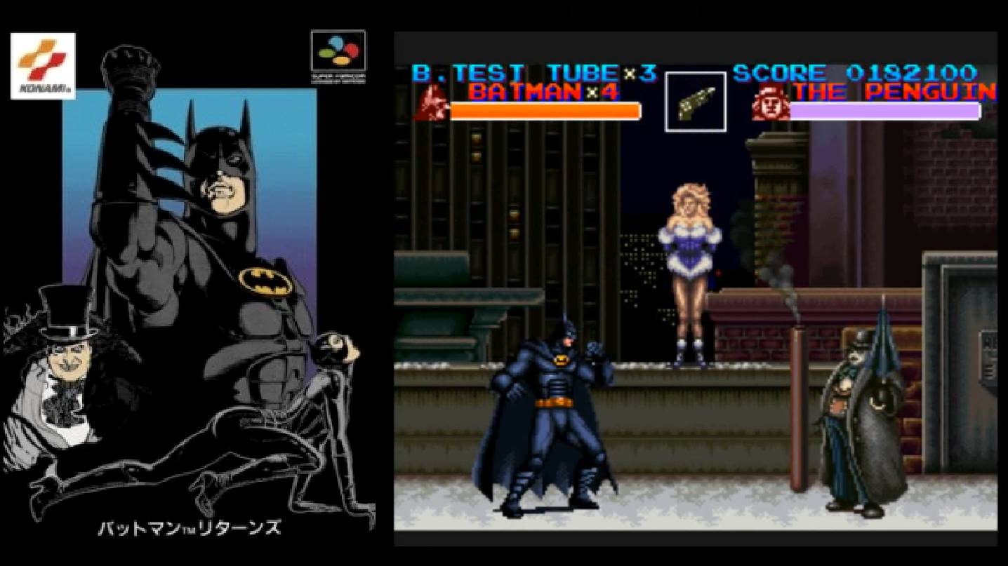 Batman Returns - Final Battle ... Видеоклип SNES GAME смотреть онлайн