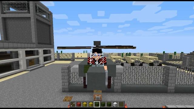 КАК СДЕЛАТЬ РАБОТАЮЩИЙ ВЕРТОЛЕТ В МАЙНКРАФТ БЕЗ МОДОВ | ЛЕТАЮЩИЙ И СТРЕЛЯЮЩИЙ РАКЕТАМИ ВЕРТОЛЕТ смотреть онлайн