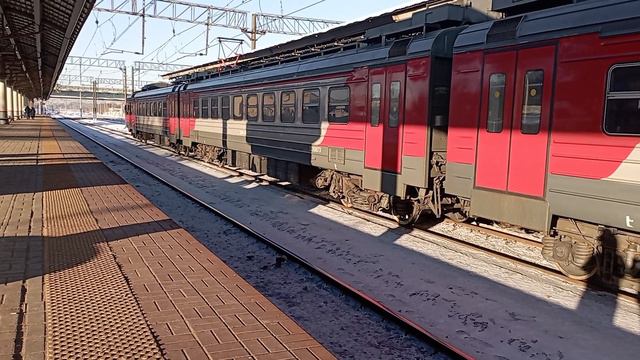 Электропоезд! ЭД4М 0481 с сообщением Москва Голутвин экспресс и ЭД4М 0289 с сообщением Москва Ипп-м смотреть онлайн