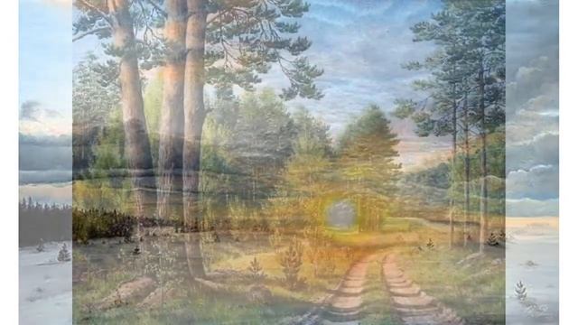 Пейзажи Вятского края художника Нины Рыжковой смотреть онлайн