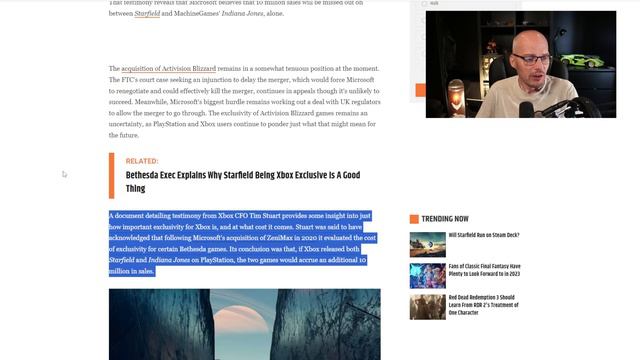 Starfield - The PRICE of EXCLUSIVITY смотреть онлайн