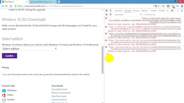 Как скачать оригинальный образ ISO Windows с сайта Micorosoft без ключа и Media Creation Tool