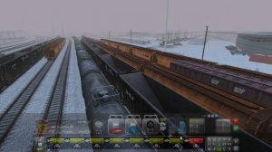 Train Simulator 2017  - Таскаем туда-сюда вагоны на EMD GP9 - сложный сценарий
