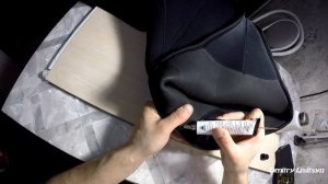 Ремонт гидрокостюма.клей для неопрена