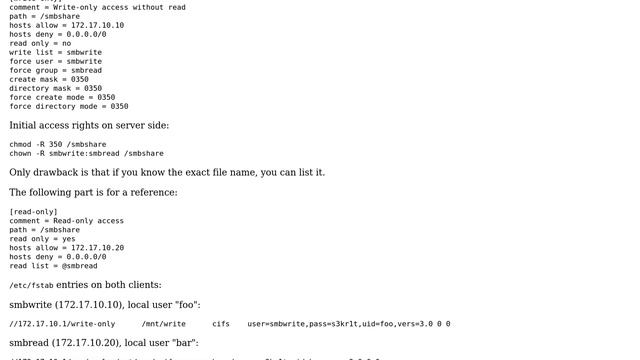 Unix & Linux: Create samba share with only write and no read permissions (2 Solutions!!) смотреть онлайн