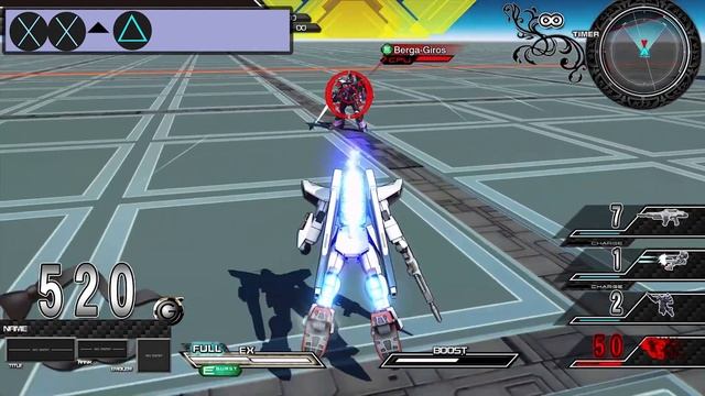 Gundam F91 - Gundam Extreme Versus Maxi Boost ON Combo Guide