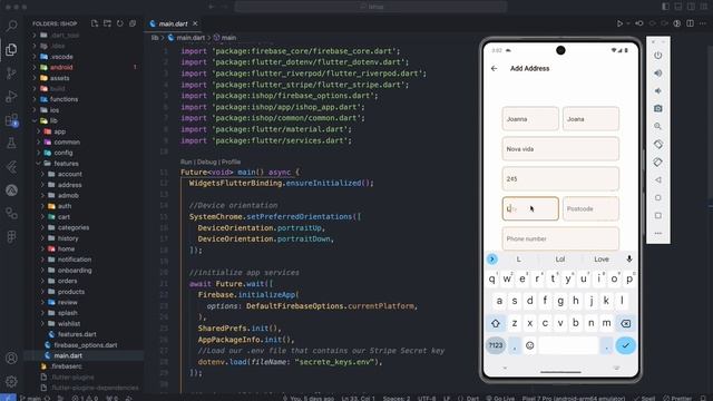 Flutter Ecommerce App with Firebase - Admin & Customer App | iShop смотреть онлайн